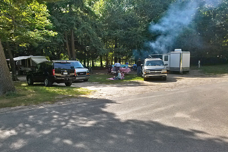 beechwood campsite ludington state park